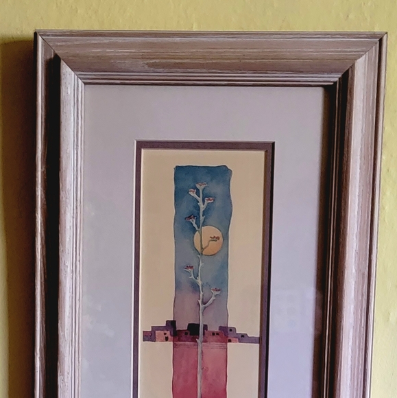 COPY - 🌵 Southwestern Watercolor 🌵 Signed by Artist - Picture 15 of 16